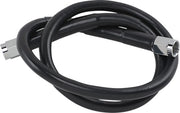 Uniwersalny Przewód Hamulcowy Drag Specialties - 24" Czarny Winyl