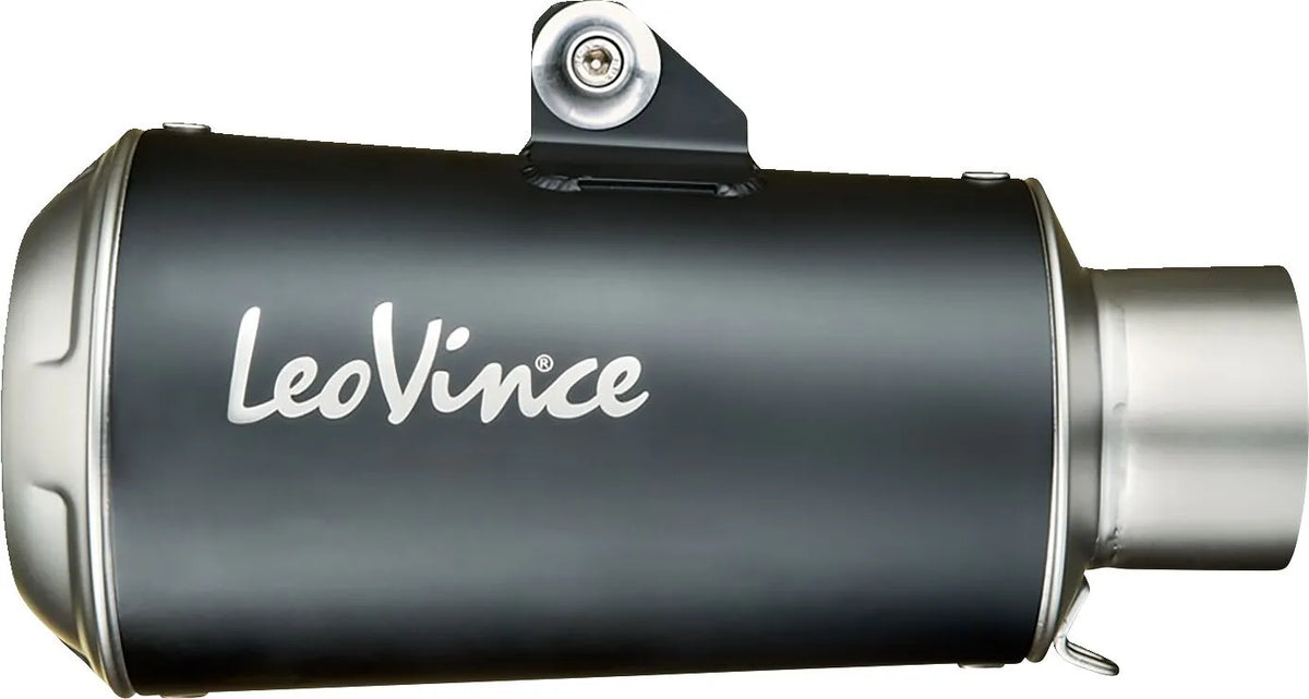 Leovince Lv-10 Black Edition Tłumik Slip-on - Homologacja Drogowa ECE