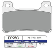 Dp Brakes Standardowe Spiekane Metalowe Klocki Hamulcowe - Przód