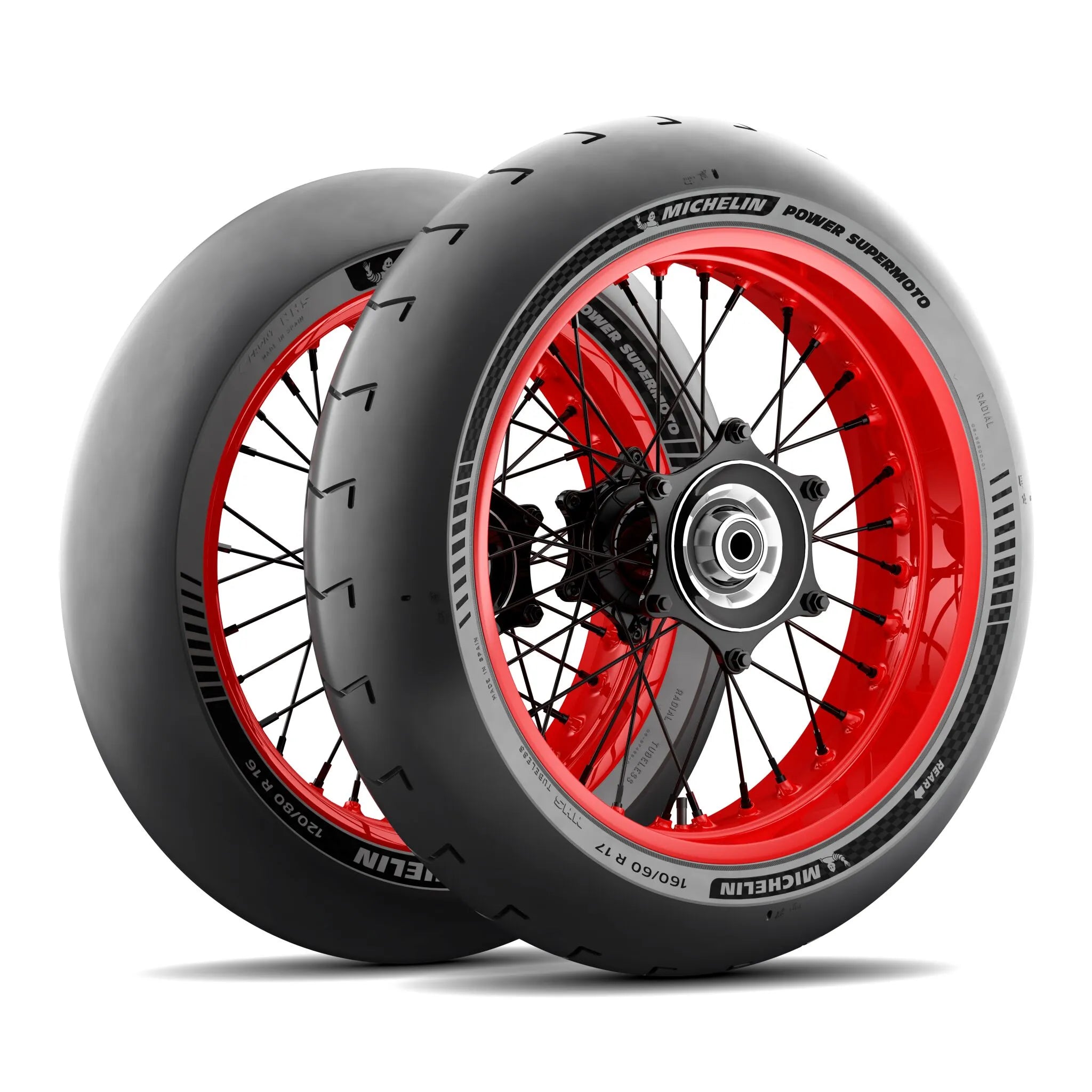 Michelin Power Supermoto Slick Tire 160/60r17 Rear