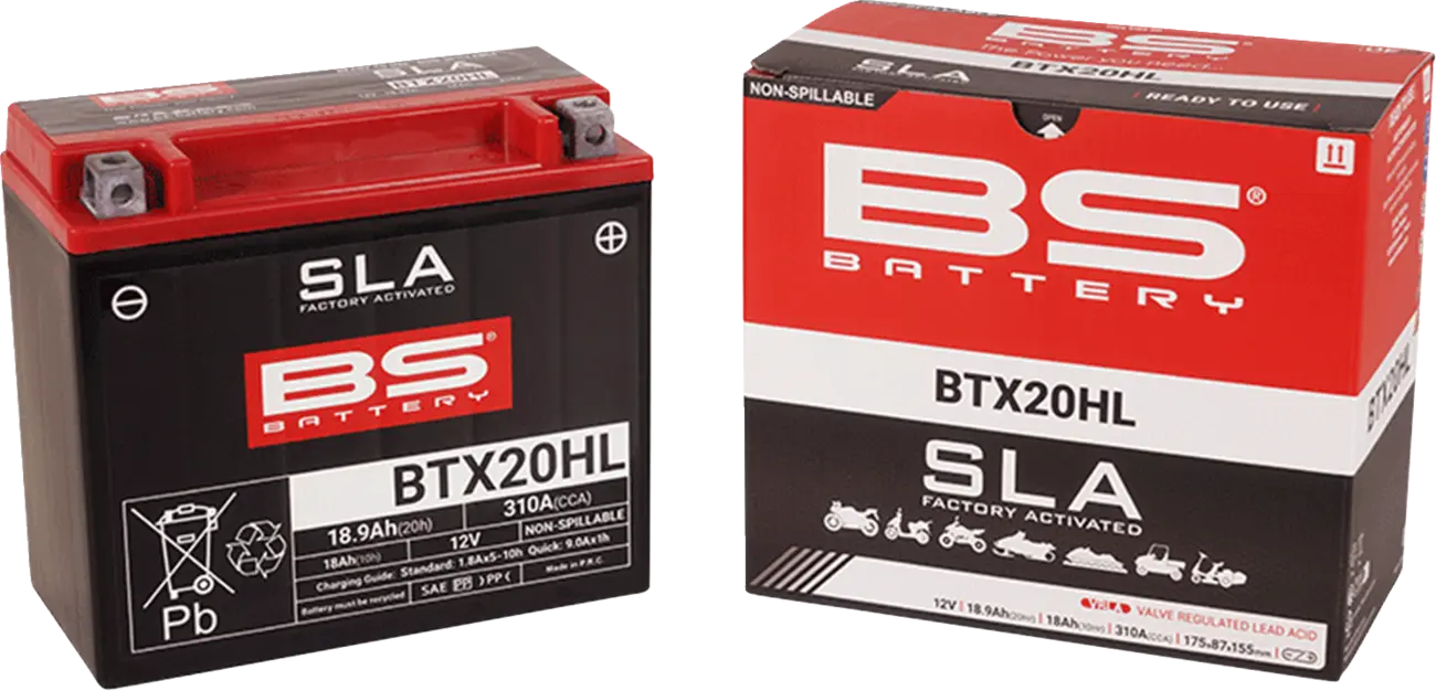Bs Battery Agm 12v 18ah Motorcycle Battery