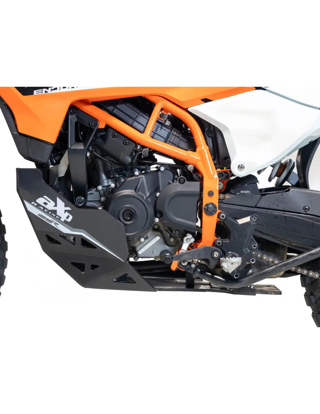 Axp Racing Adventure Skid Plate 8mm Black for KTM 125 Enduro R