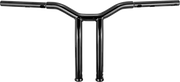 Burly Brand Dominator Handlebar 12" Black for Harley Davidson
