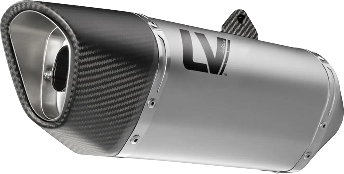 Leovince LV-14 R Black Slip-On Muffler Aprilia TUONO V4 RSV4