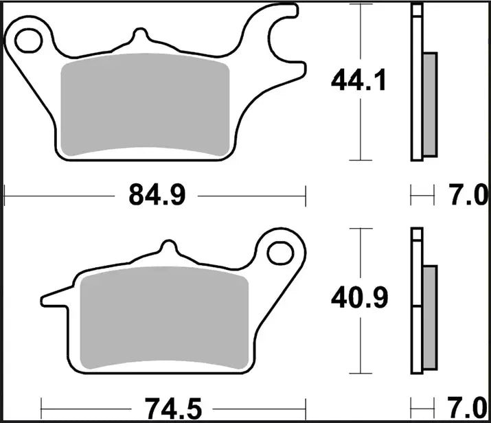 Klocki hamulcowe Brembo Cc Carbon Ceramic Prime Line