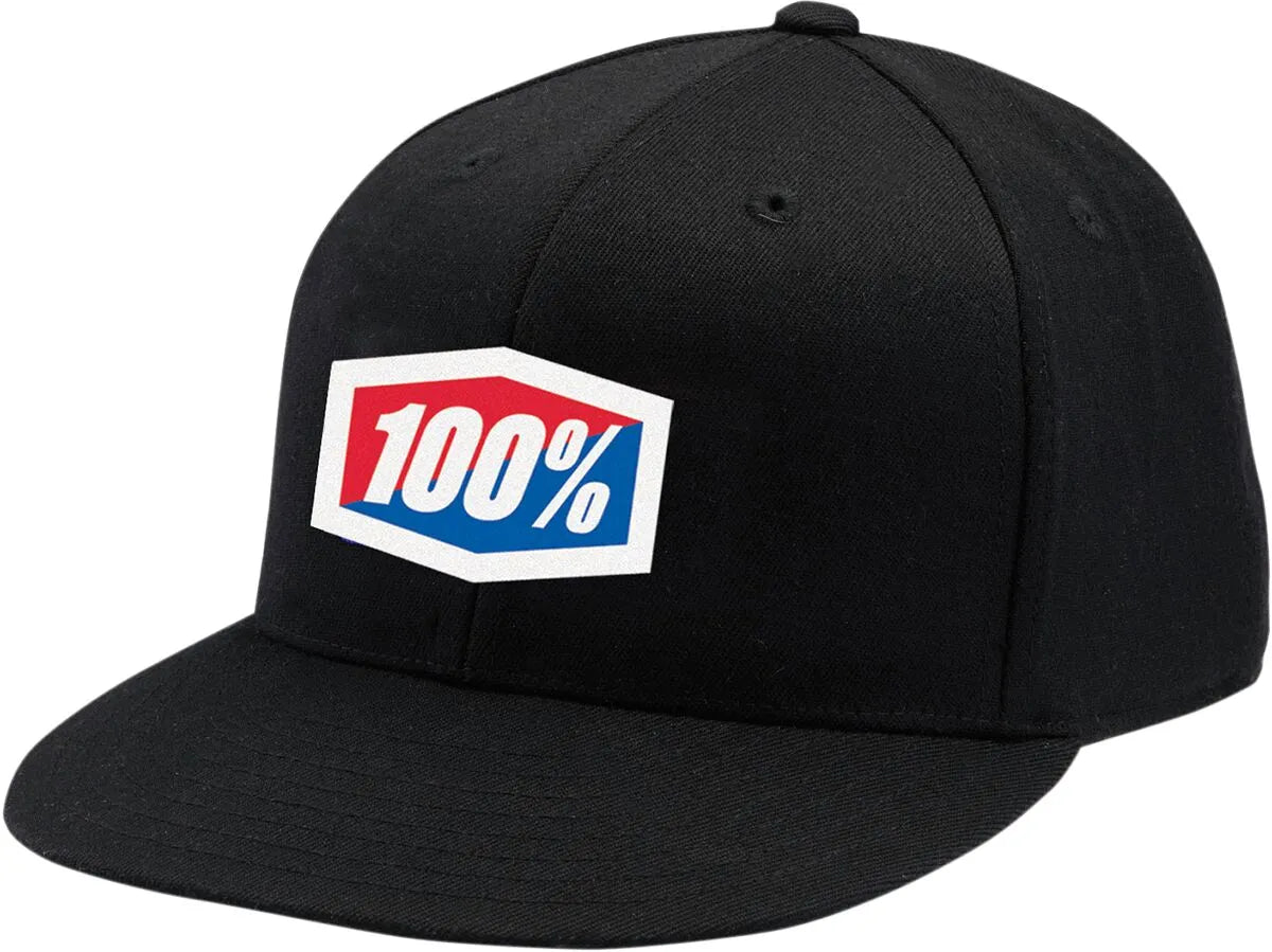 100% Essential Flexfit Flat Bill Hat