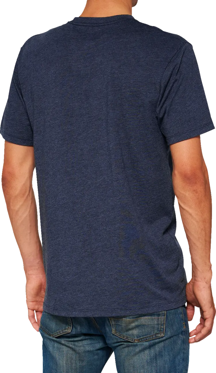 100% Icon Short Sleeve T-Shirt Navy