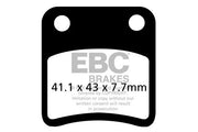 Ebc Sfac Carbon Series Skuterowe Klocki Hamulcowe