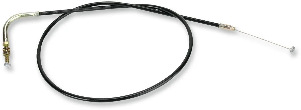 PARTS UNLIMITED Black Vinyl Single Throttle Cable