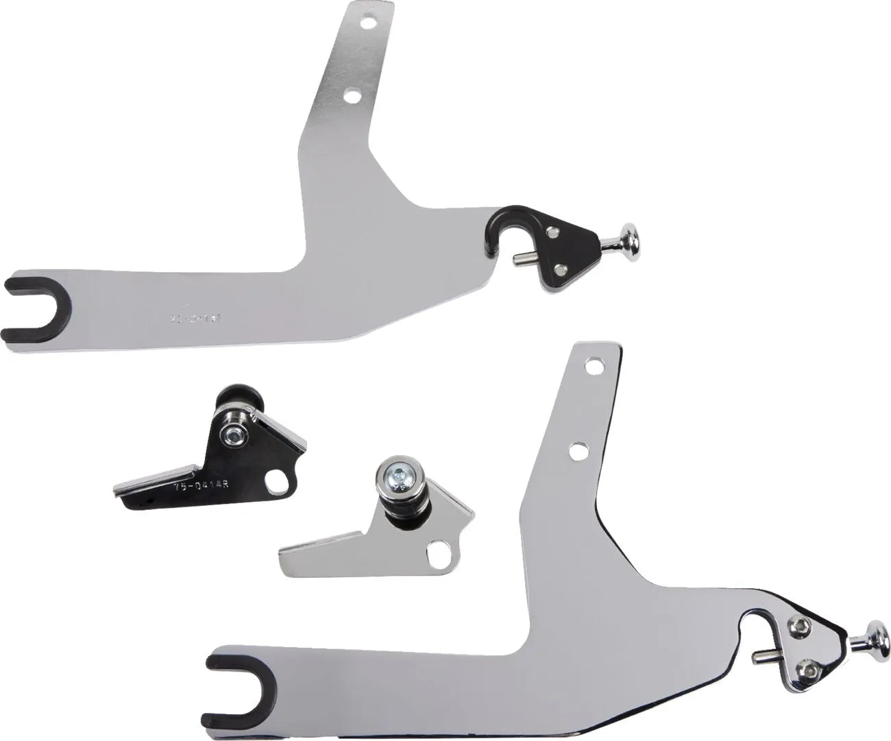 Cobra Detachable Backrest Kit - Chrome Finish