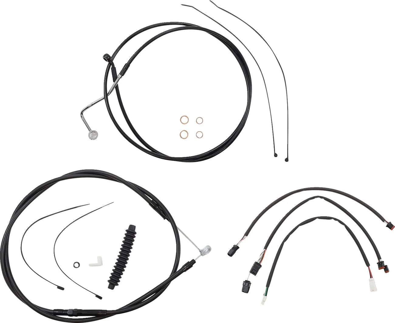 Magnum Shielding XR Handlebar Installation Kit for Ape Hangers