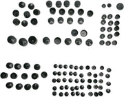 Drag Specialties Engine Bolt Cover Kit for Motorcycle Drivetrain