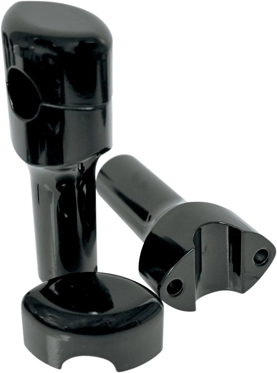 La Choppers 1" Handlebar Risers - Black