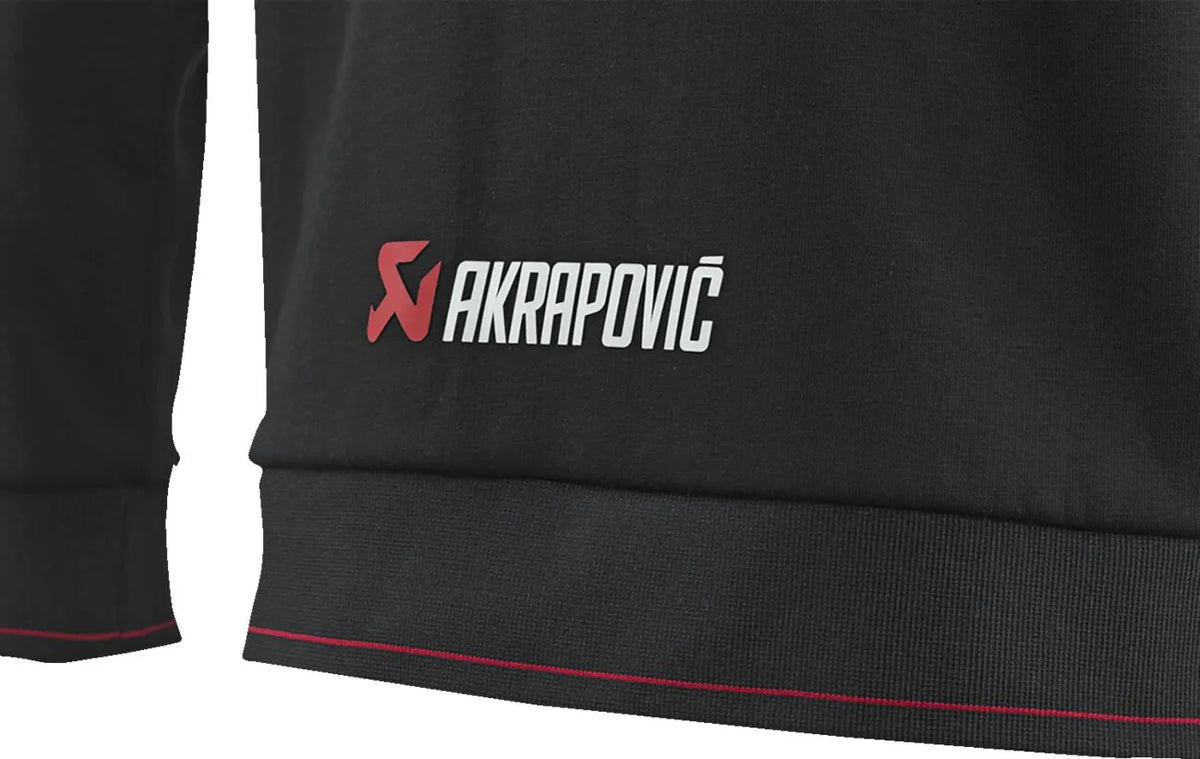 Akrapovic Women's Corpo Full-Zip Hoody Black