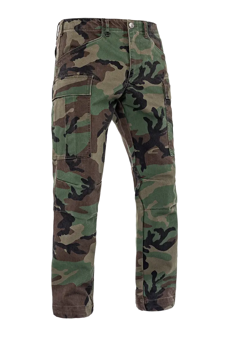 John Doe Monolayer Cargo Riding Pants Camo
