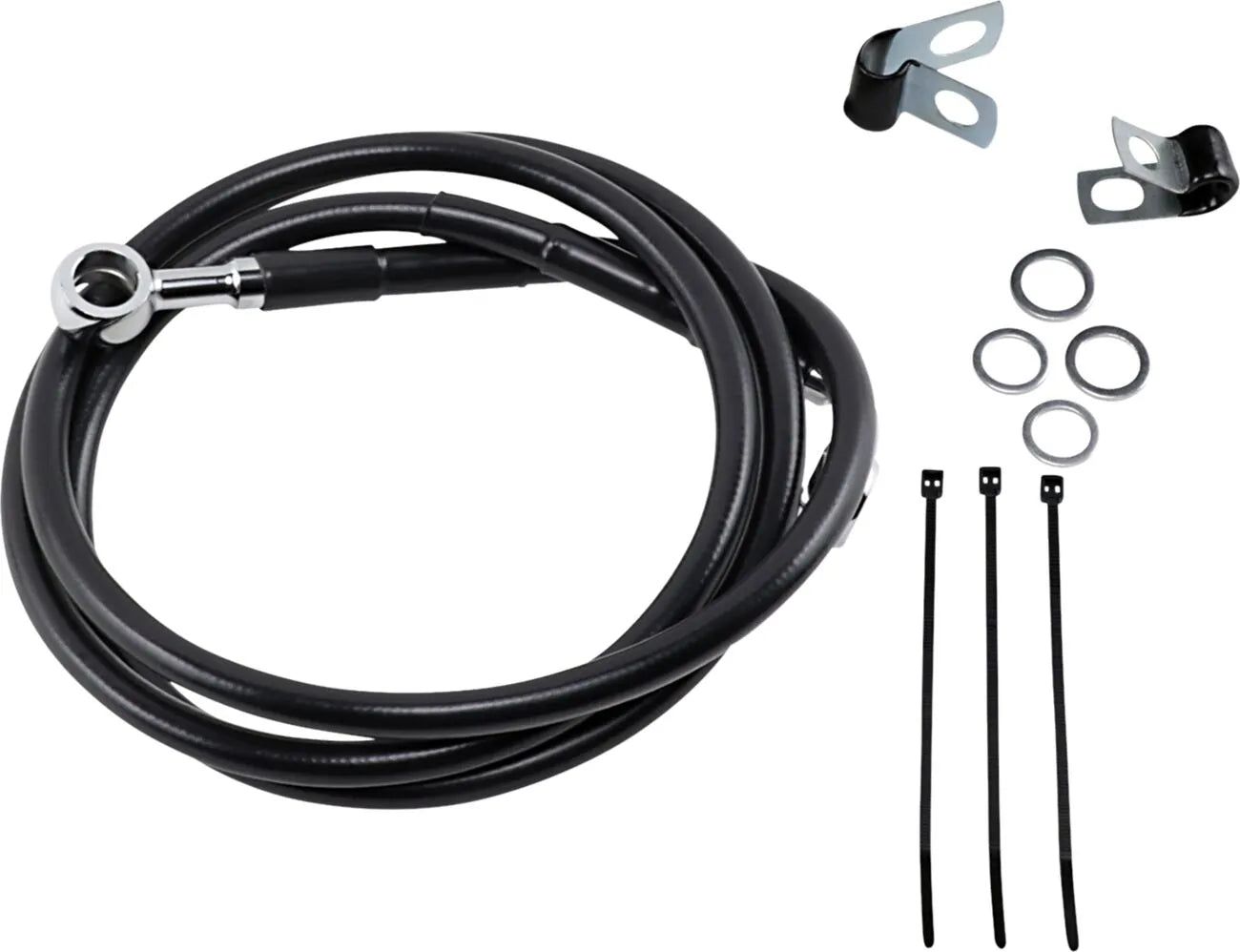 Drag Specialties Zestaw Przedłużonego Przewodu Hamulcowego 50-7/8"