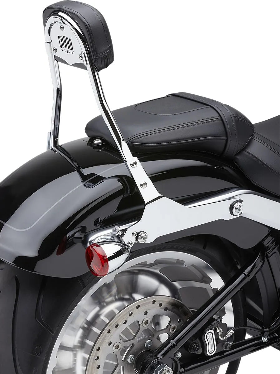 Cobra Detachable Backrest Kit - Chrome Steel