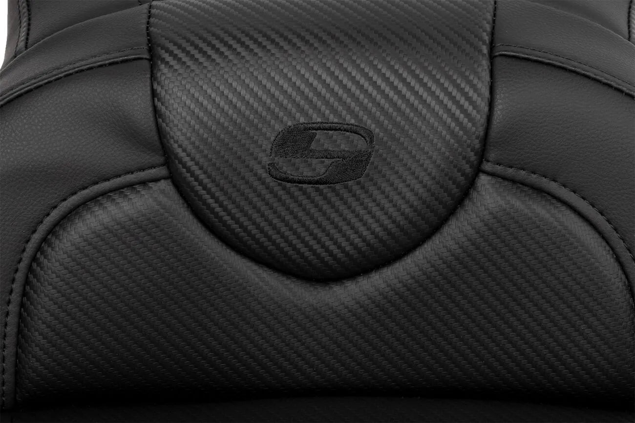 Saddlemen Roadsofa Carbon Fiber Seat - For Harley Davidson