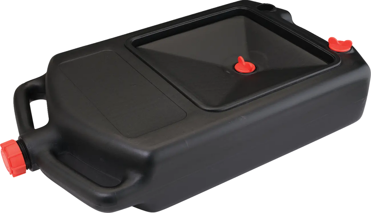 Moose Offroad Hard-Parts 8L Black Oil Drain Pan
