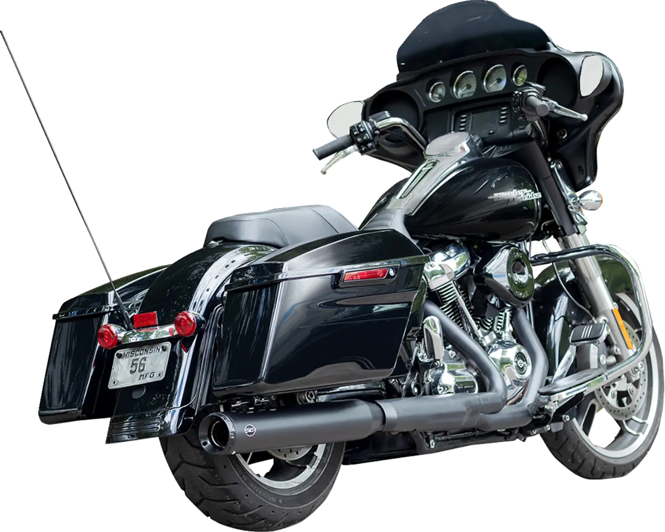 S&S Cycle Swindler Zestaw Konwersji Wydechu 2-w-1