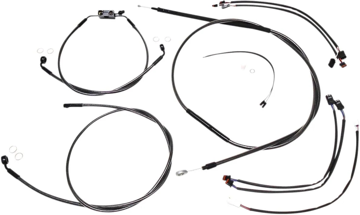 Magnum Shielding Black Pearl Control Cable Kit 12"-14" for HD