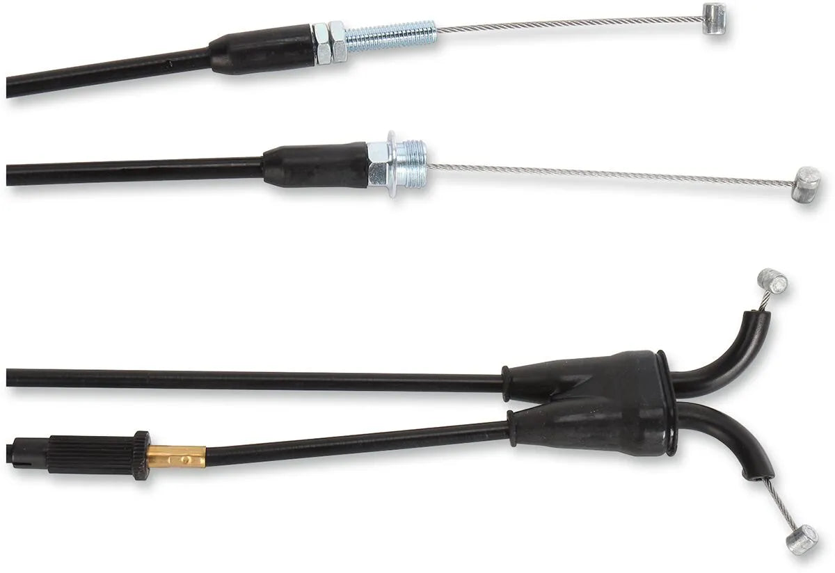 MOOSE OFFROAD HARD-PARTS Black Vinyl Throttle Cable