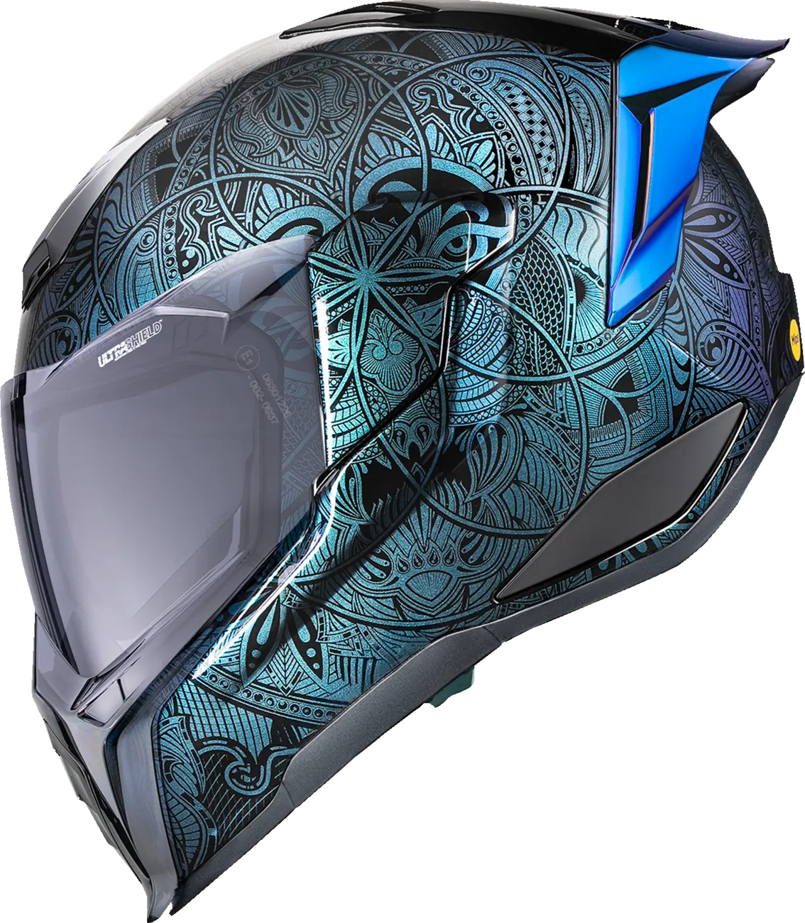 Icon Ultraflite Opal Mandala MIPS Helmet Blue