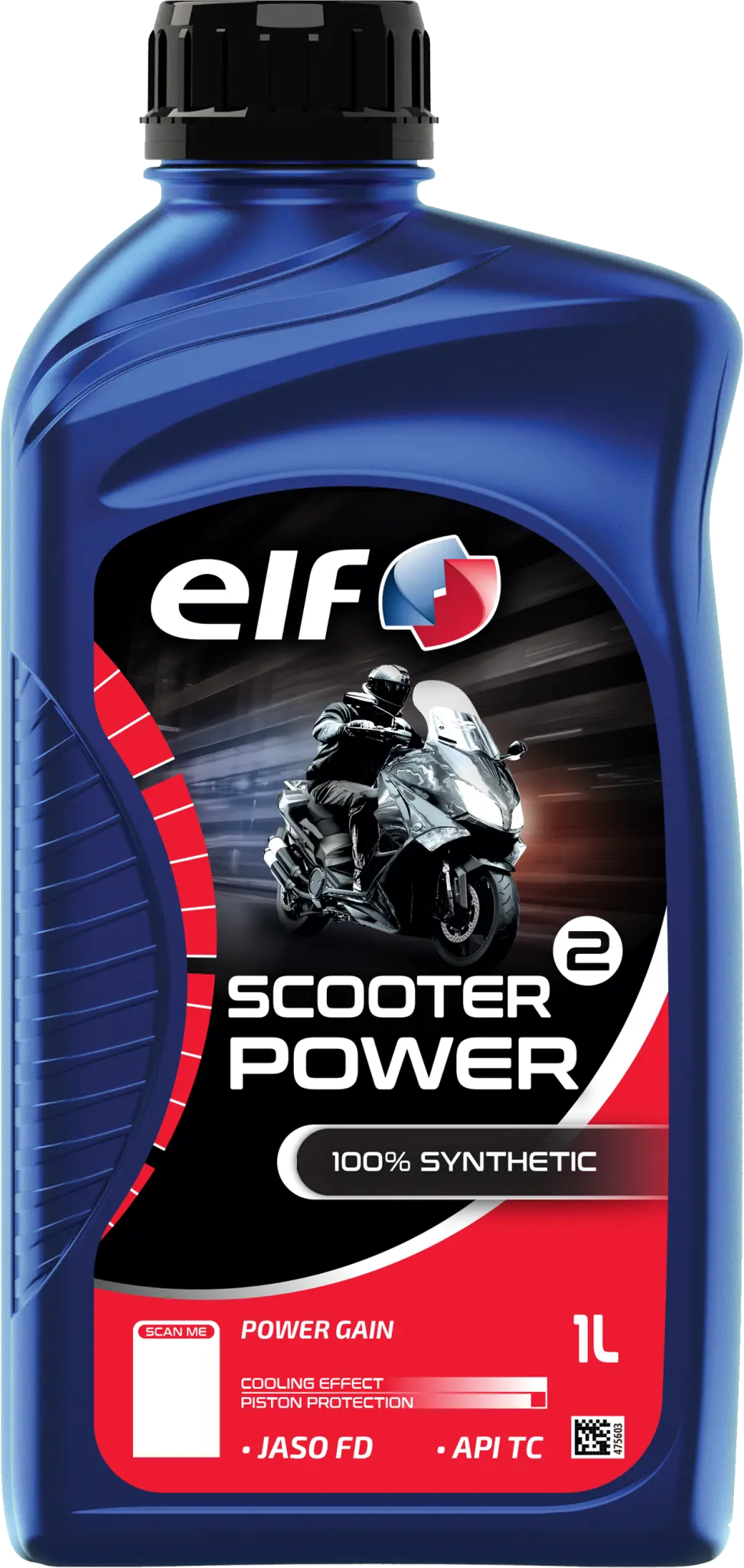 ELF Scooter 2 Power SYN Oil 1L for Scooters