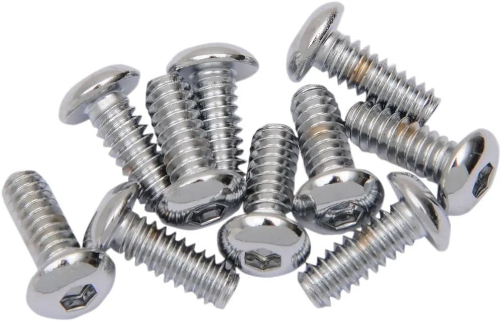 Drag Specialties Button Head Bolts 10-24 x 1/2"