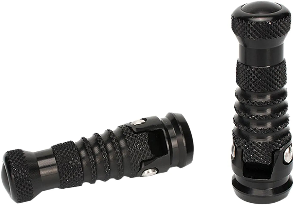 Gilles Tooling TECH-X Enduro Rider Footpeg Set Black 80mm