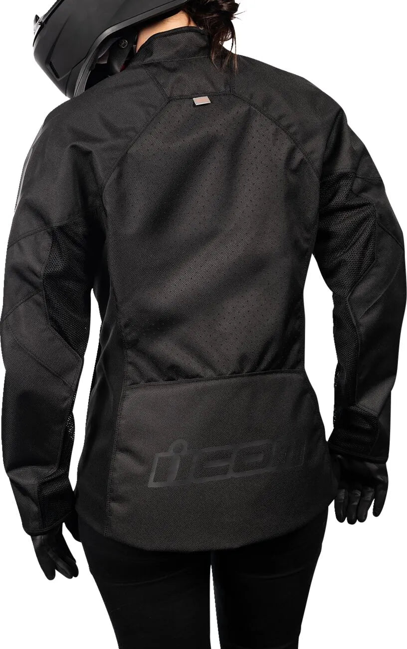Icon Women's Hooligan Ce Jacket - Black