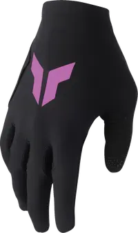 Thor Women's Sportmode Iconic Mx Gloves - Black/Orchid