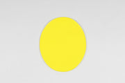 Ufo Vintage Universal Number Plate - Yellow
