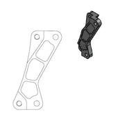 Wspornik Adaptera Tarczy Moto-master Supermoto Do Tarcz 320mm