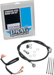 Przewód Hamulcowy Ze Stali Nierdzewnej Drag Specialties - Tył