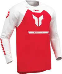Thor Youth Ridemode Menace Jersey - Red/White