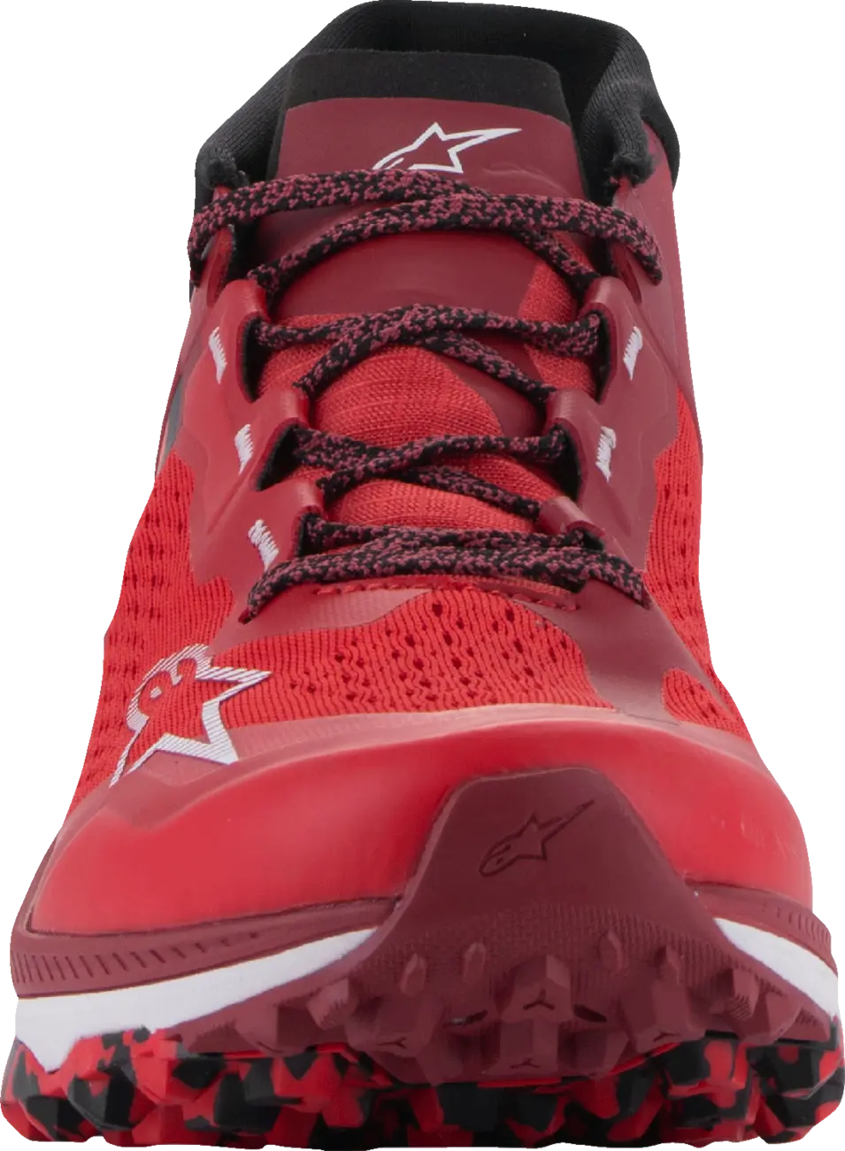 Alpinestars Meta XR V2 Shoes Brown Dark Red White