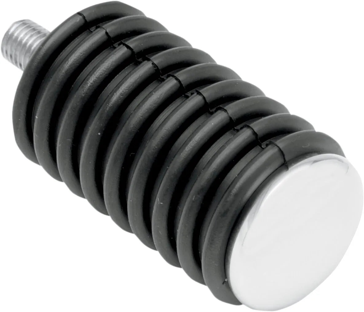 Drag Specialties Chrome Shift Peg with Rubber Sleeve