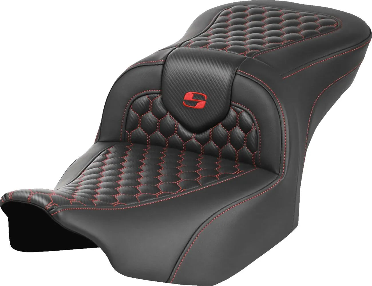 Saddlemen Honeycomb Roadsofa Seat - For Harley Davidson