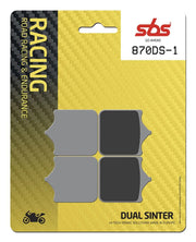 Sbs Ds Racing Dual Sintered Klocki Hamulcowe - Przód