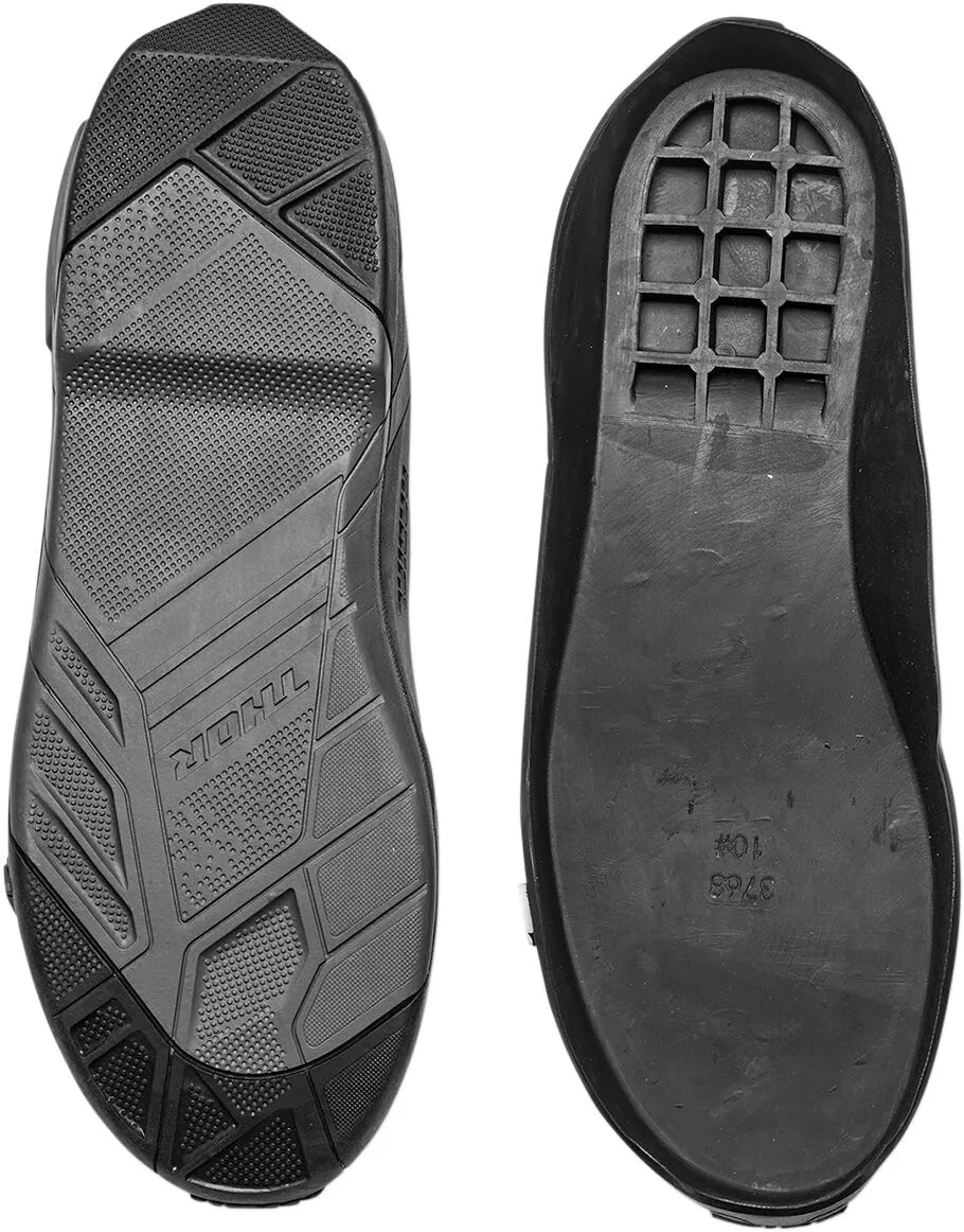 Thor Radial Replacement Outsoles Black/Gray for Size 7-8