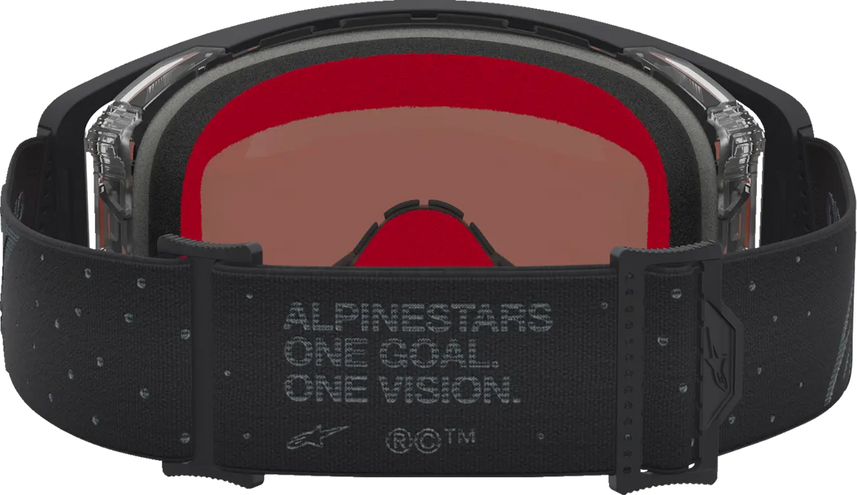 Alpinestars Supertech Cloak Goggles Black Mirror Silver
