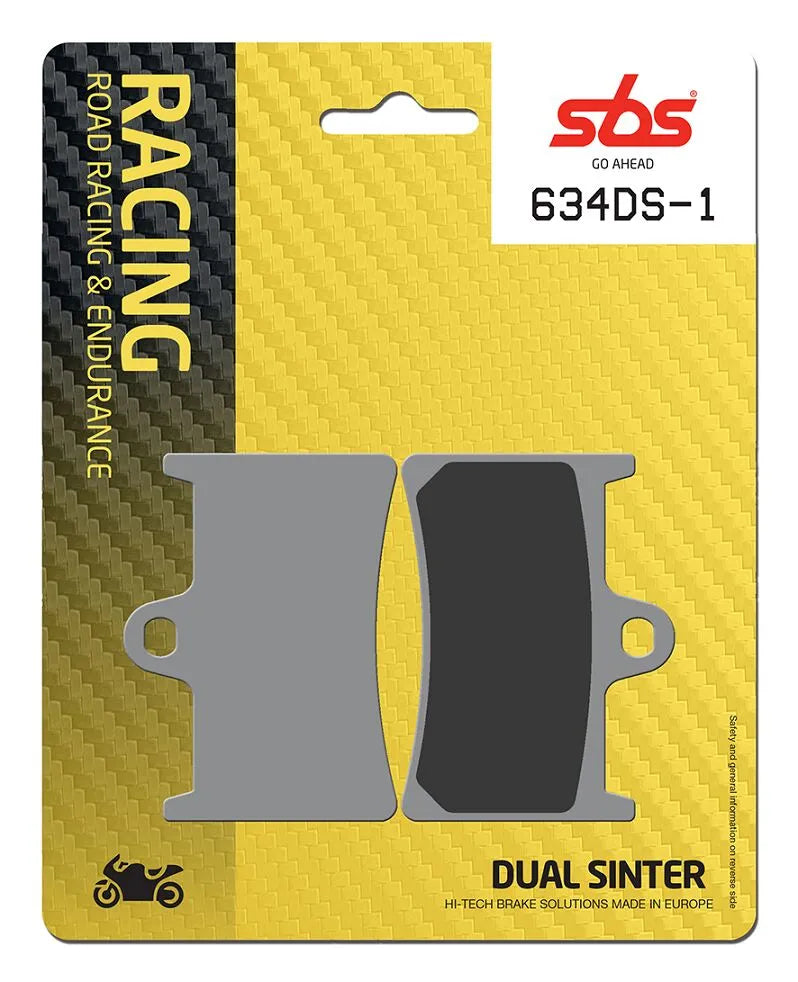 Sbs Ds Racing Dual Sintered Klocki Hamulcowe - Przód