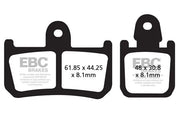 Organiczne klocki hamulcowe Ebc Fa Series