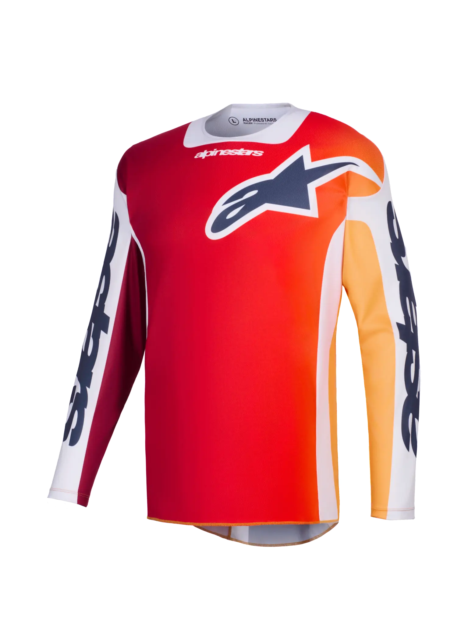 Alpinestars Racer Portl Jersey - Gray/Red