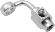 Drag Specialties Chrome Steel Banjo Fitting