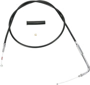 Drag Specialties Black Vinyl Idle Cable