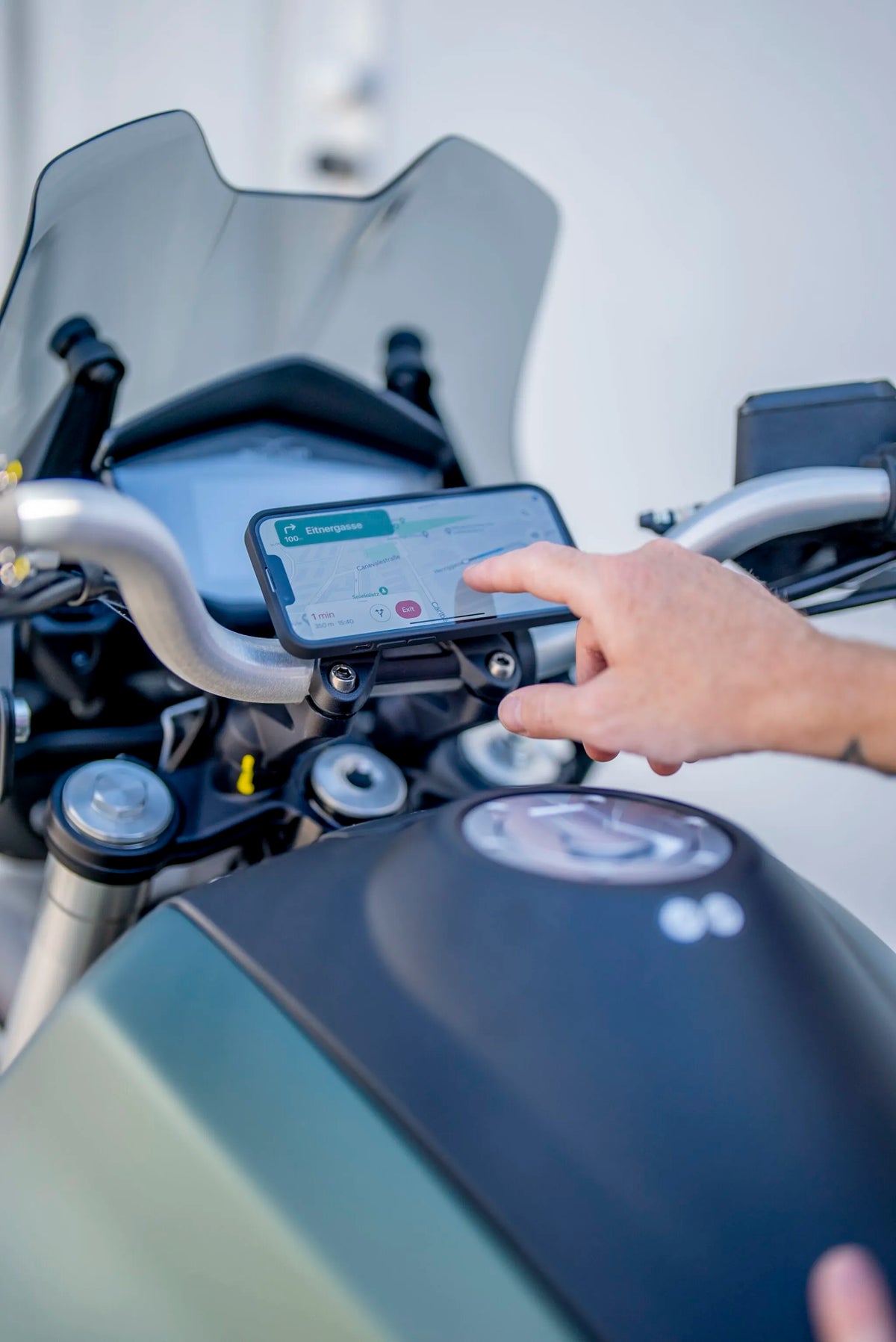 Sp Connect Moto Mount Lt For Standard/oversize Handlebars