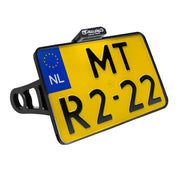 Heinz Bikes Side Mount License Plate Holder For Indian