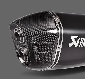 Akrapovic Końcówka Tłumika - Zamiennik z Włókna Węglowego